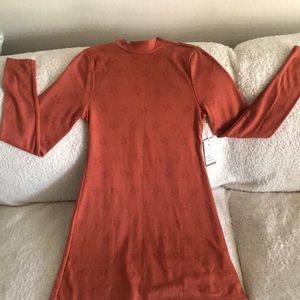 NWT Billabong x Salty Blonde coconut flowers long sleeve dress